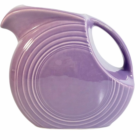 Fiestaware Lilac Purple Retired Large Disc Pitcher - Picture 2 of 5